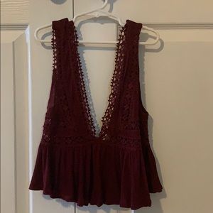 Urban Outfiters (Kimchi Blue) crop top